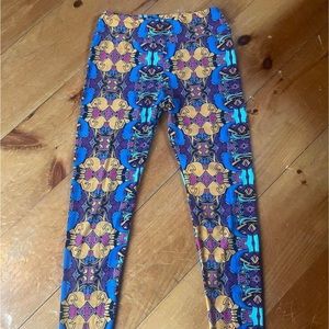 Lularoe OS leggings unicorn sacred geometry frequency pattern boho hippie
